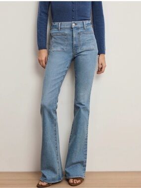 Veronica Beard Beverly skinny flare jeans